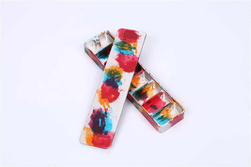 Multicolor Abstract Hydro-Splatter Aluminum Everyday Carrier
